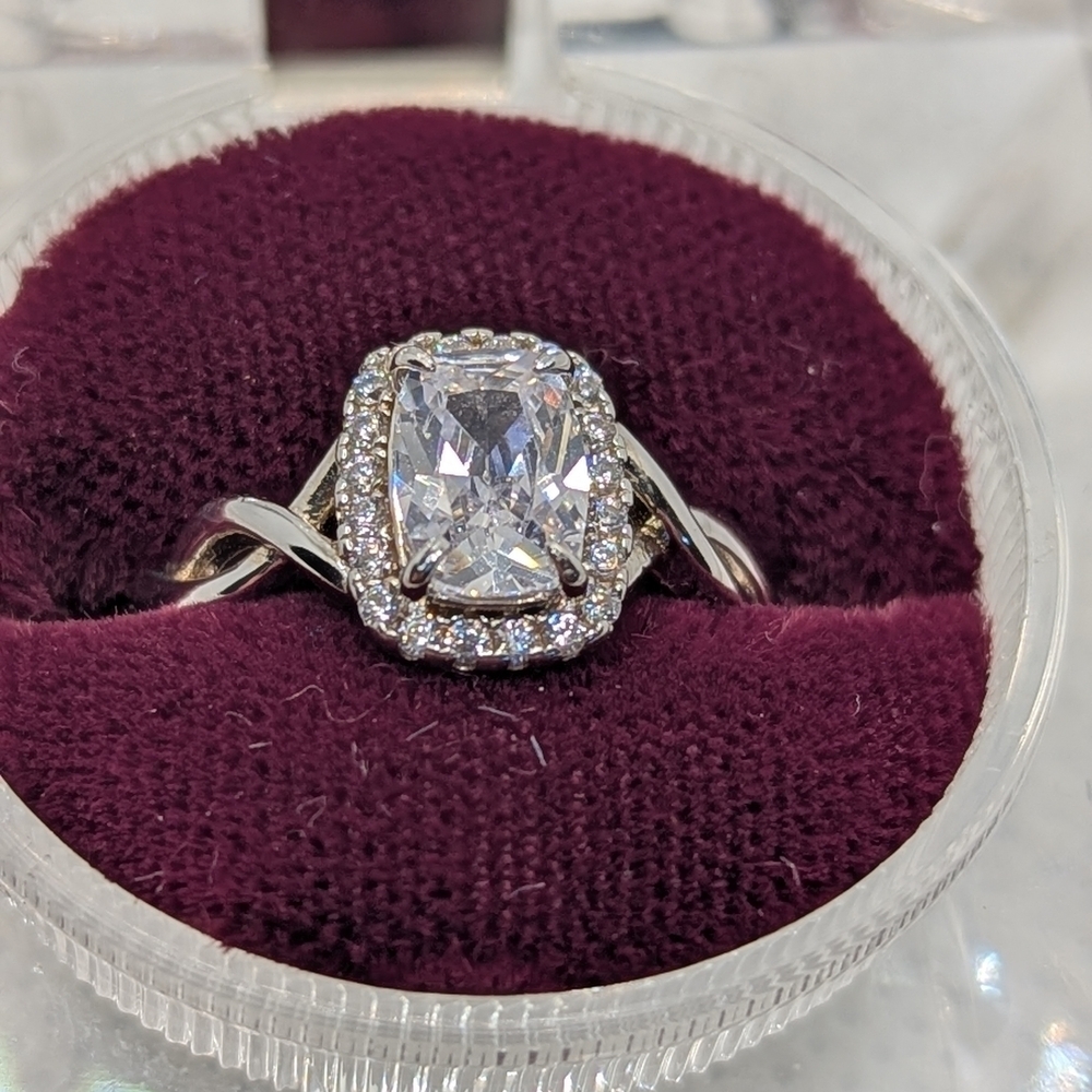Princess Silver Ring - Picture 2 of 3